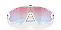 Oakley Jawbreaker Prizm Snow Collection Sunglasses Polished White Frame/ Prizm Snow Sapphire Lens OO9290-2131