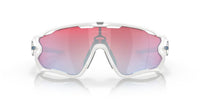 Oakley Jawbreaker Prizm Snow Collection Sunglasses Polished White Frame/ Prizm Snow Sapphire Lens OO9290-2131