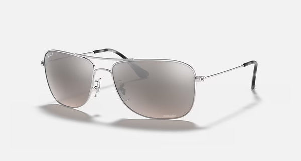 Ray-Ban RB3543 Chromance Polished Silver Frame/Silver Lens RB3543 003/5J 59