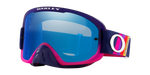 Oakley O-Frame 2.0 PRO MTB Troy Lee Designs Series Goggles Navy Stripes Strap/Black Ice Iridium Lenses OO7117-16