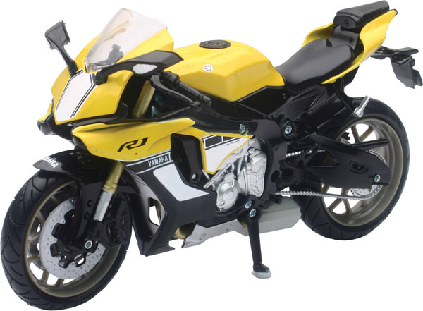 New-Ray Replica 1:12 Super Sport Bike 16 Yamaha YZF-R1 Yellow