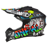 O'Neal 2 Series Rancid V.24 MX Helmet Black/White Motocross/ATV/Off Road/Dirt Bike