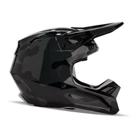 FOX V1 BNKR Helmet Black Camo 31375-247