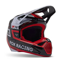 FOX Racing V1 Race Spec Off-Road Helmet Fluorescent Red 33000-110