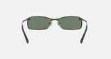 Ray-Ban RB3183 Polished Gunmetal Frame/Dark Green Lens RB3183 004/71 63