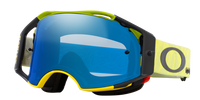 Oakley Airbrake MTB Troy Lee Designs Series Goggles Revel Yellow Strap/Black Ice Iridium Lenses OO7107-19