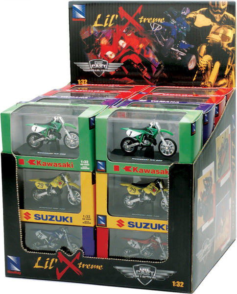 New-Ray Replica 1:32 ATV Set Assorted ATV/Race Bike Models