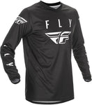 FLY RACING FLY UNIVERSAL JERSEY BLACK/WHITE 374-991