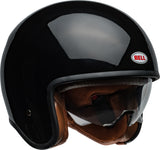 BELL TX501 Jet/Half Helmet Solid Black/Matte Black/Vintage White