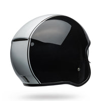 BELL TX501 Jet/Half Helmet Rally Gloss Black/White