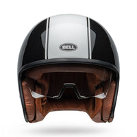 BELL TX501 Jet/Half Helmet Rally Gloss Black/White