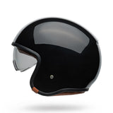 BELL TX501 Jet/Half Helmet Rally Gloss Black/White