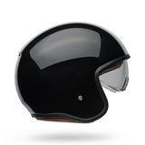 BELL TX501 Jet/Half Helmet Rally Gloss Black/White