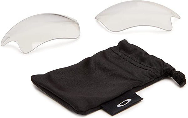 Oakley Fast Jacket XL Replacement Sunglass Lenses Transparent Frame/Grey