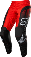 FOX 180 Pants HONDA Black/Red