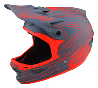 Troy Lee Designs D3 FiberLite SPIDERSTRIPE Bicycle Helmet